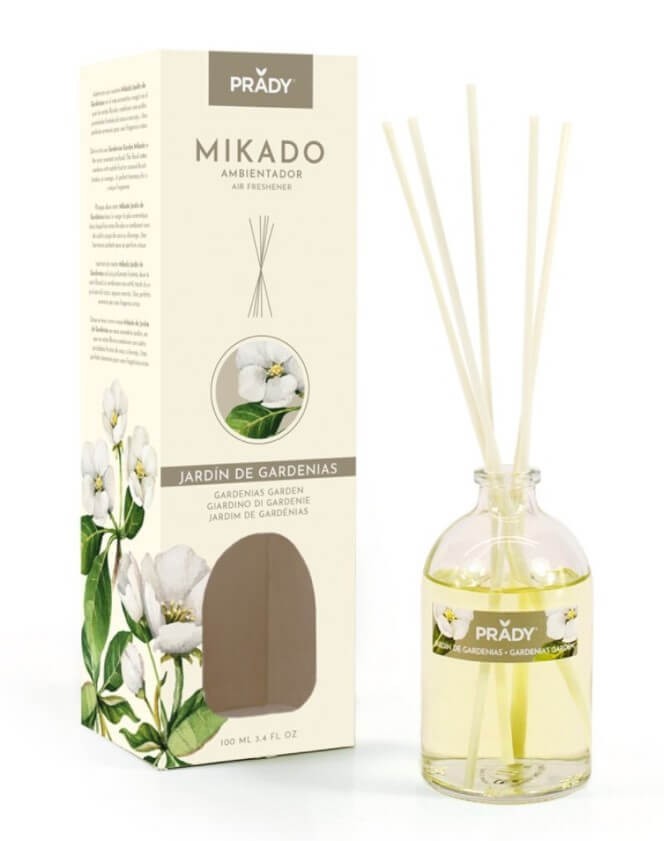Prady Mikado Ambientador Jardín de Gardenias 100 ml