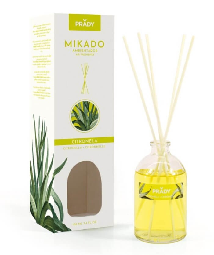 Prady Mikado Ambientador Citronela 100 ml