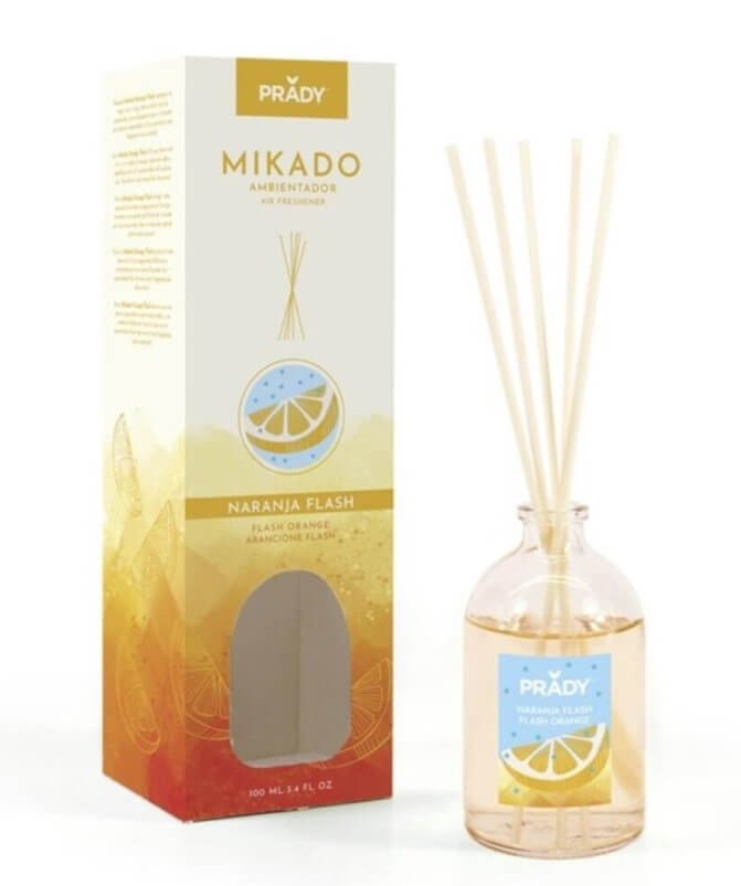 Prady Mikado Ambientador Naranja Flash 100 ml