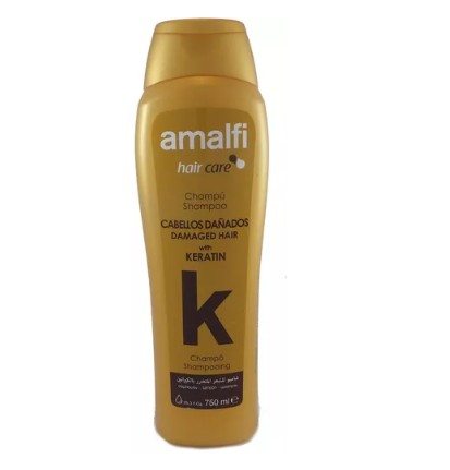 Amalfi Champú Keratina Cabellos Dañados 750 ml