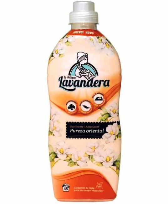 La Antigua Lavandera Suavizante Pureza Oriental 1L 45D