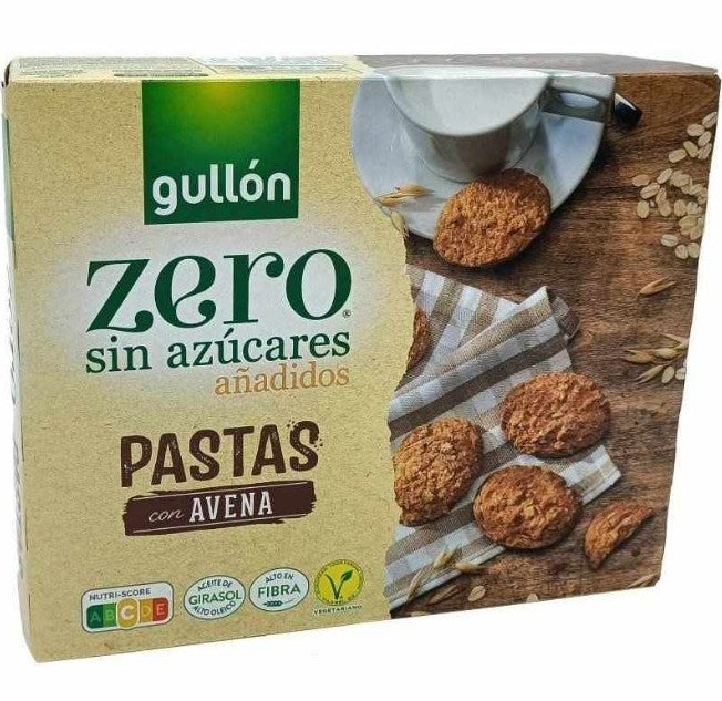 Gullón Pasta Zero Con Avena Sin Azúcar 300 gr