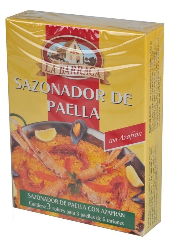 La Barraca Especias Paella Estuche 3 Sobres