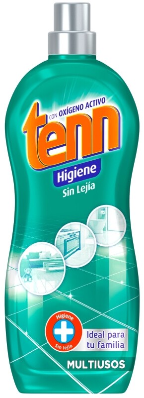 Tenn Higiene Sin Lejía Multiusos 1,25L – Limpieza Eficaz y Segura para tu Hogar