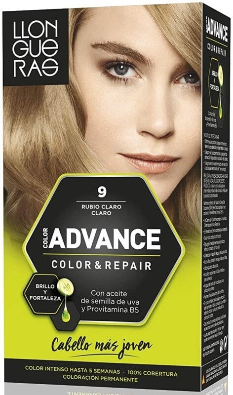 Llongueras Advance Color & Repair 9 Rubio Claro Claro