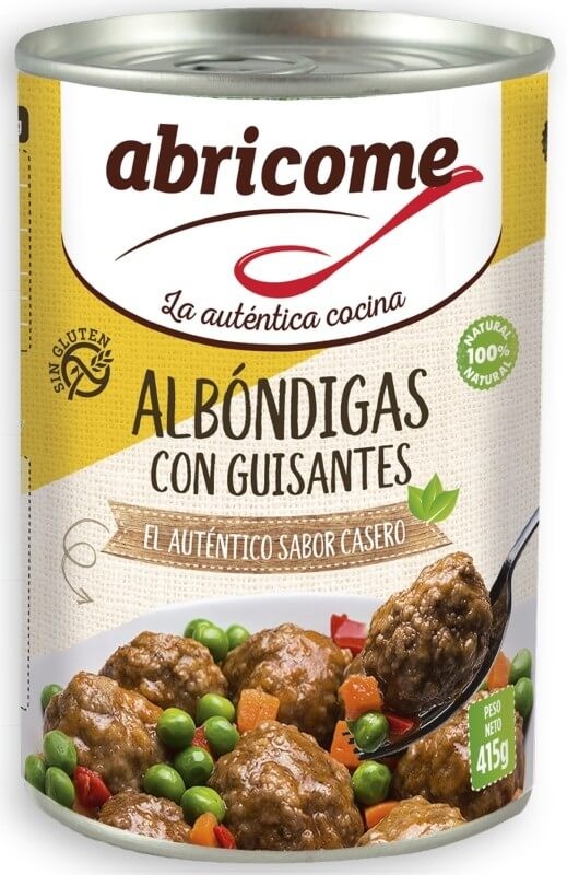 Abricome Albóndigas con Guisantes 415G