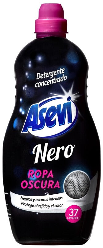 Asevi Nero Detergente Ropa Oscura 1,5L 37D
