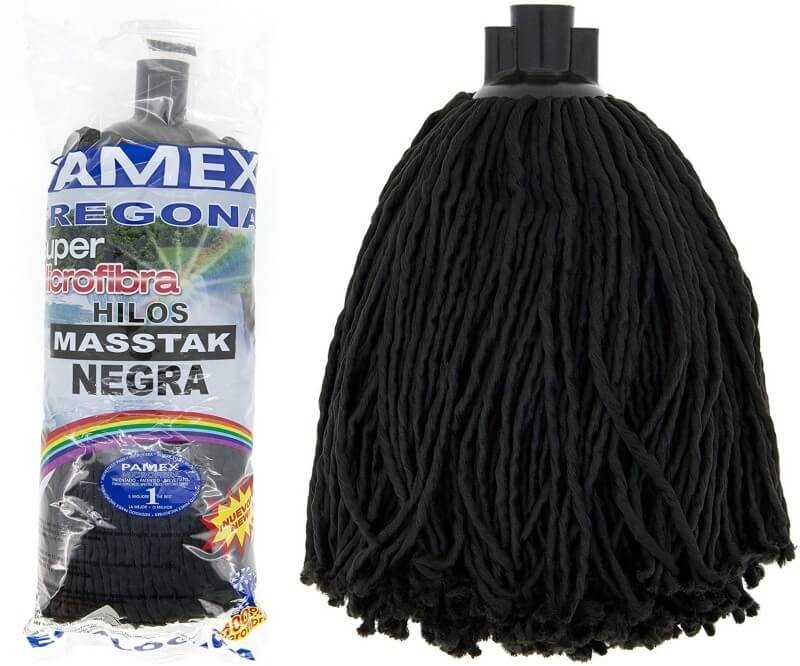 Pamex Masstak Fregona Microfibras Hilos Negra