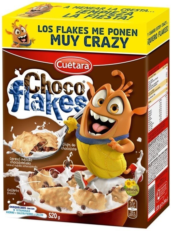 Cuétara Choco Flakes 520 gr