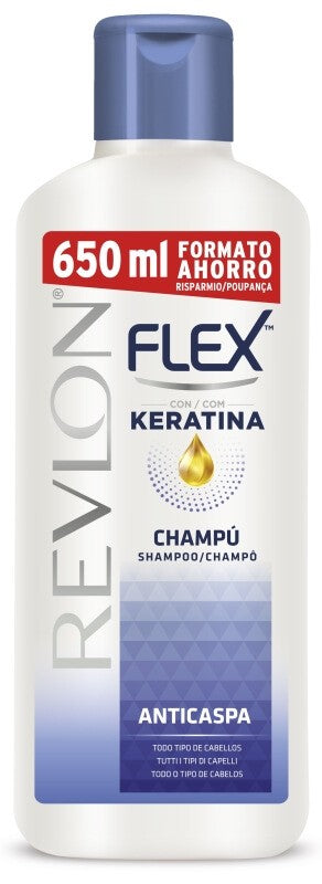 Revlon Flex Keratina Champú Anticaspa 650 ml