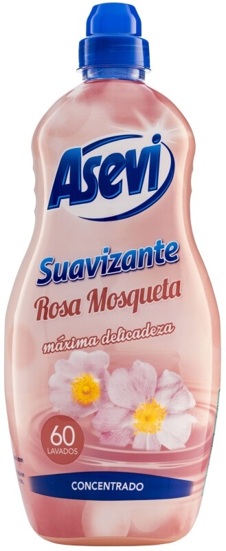 Asevi Suavizante Concentrado Rosa Mosqueta 1,380L 60D