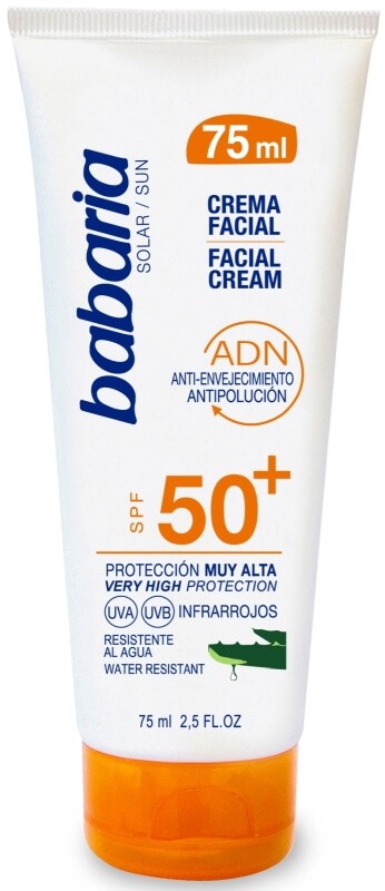 Babaria Crema Solar Facial F50 75 ml