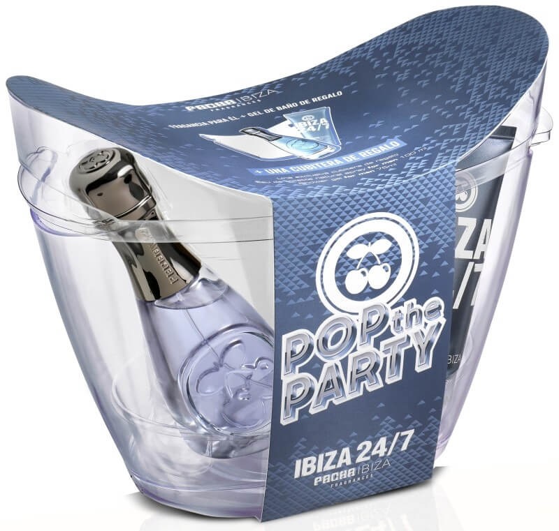 Pacha Estuche Ibiza 24/7 Man Vapo 100 ml + Gel 75 ml + Cubitera