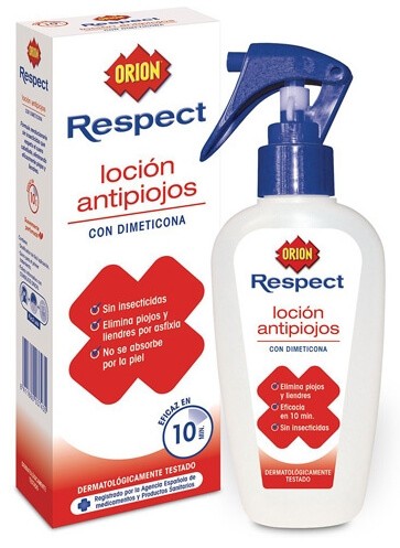Orion Respect Loción Antipiojos con Dimeticona 100 ml