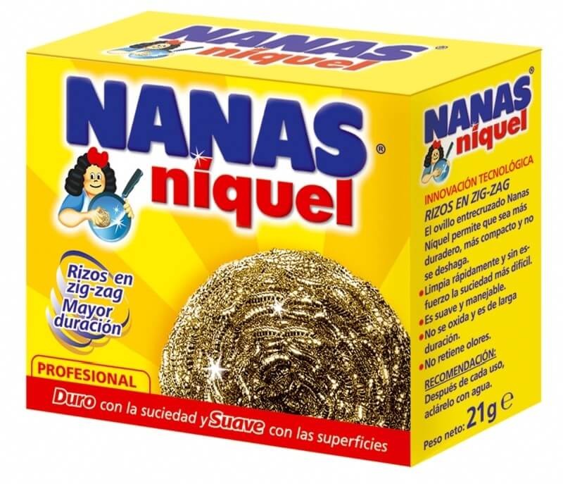 Nanas Níquel 21G – Estropajo Profesional Duradero con Tecnología Antióxido