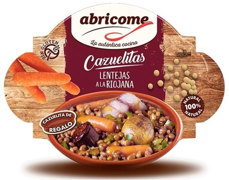 Abricome Cazuelitas Lentejas a la Riojana 415g