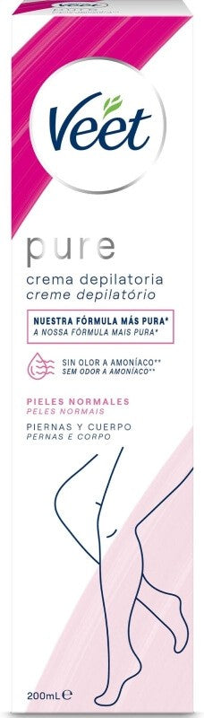 Veet Crema Depilatoria Para Piernas Piel Normal 200 ml