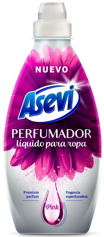 Asevi Perfumador Líquido para Ropa Pink 720 ml - Fragancia Duradera para el Cuidado Completo de Tus Prendas