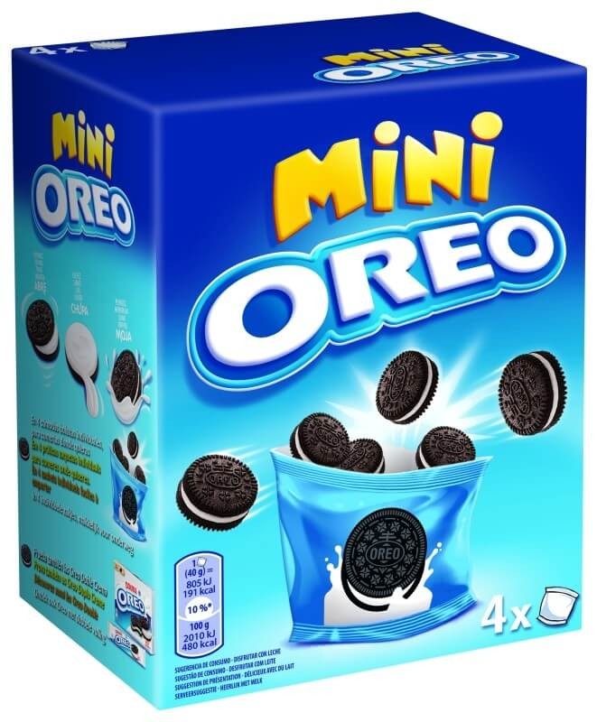 Oreo Galletas Mini Para Llevar 4 X 40 gr