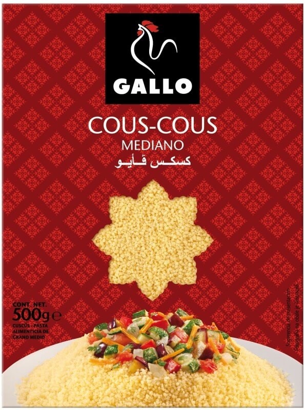 Gallo Cous-Cous Mediano 500 g - El Toque Mediterráneo Perfecto para tus Recetas