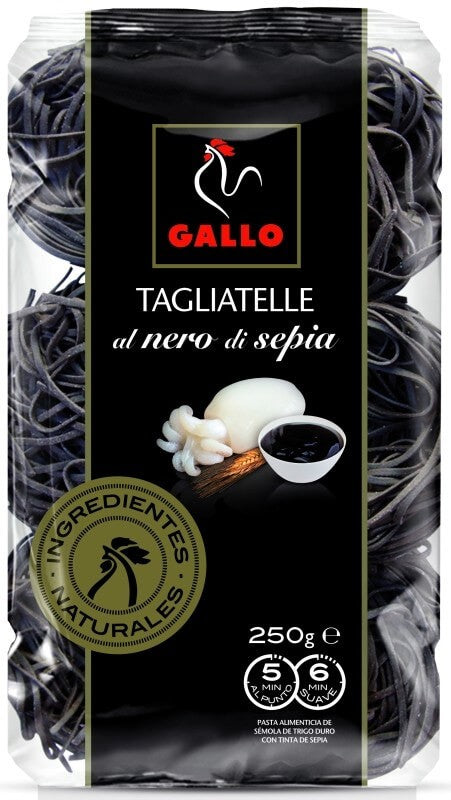 Gallo Pasta Selección 1946 Tagliatelle Nero Di Sepia 250 gr