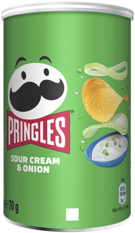 Pringles Cream & Onion 70 gr