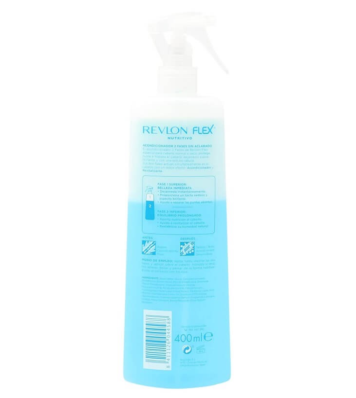 Revlon Flex Nutritivo Acondicionador 2 Fases Sin Aclarado 400 ml