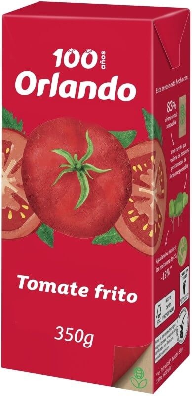 Orlando Tomate Frito Brik De 350 gr