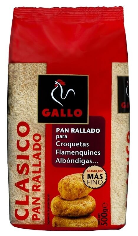 Gallo Pan Rallado Clásico 500G - Calidad Tradicional para tus Platos Favoritos