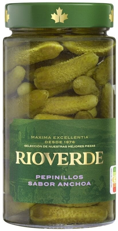 Rioverde Pepinillos Sabor Anchoa 345 gr