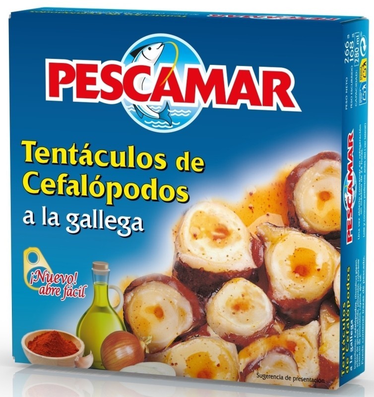 Pescamar Cefalópodo A La Gallega 266 gr