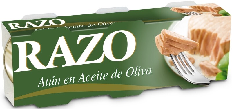 Razo Atún En Aceite De Oliva 3 X 80 gr