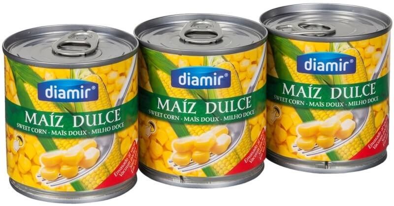 Diamir Maiz Dulce 3 X 150 gr