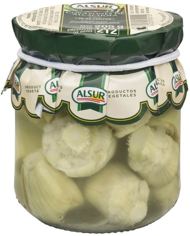 Alsur Alcachofa 16 20 Unidades 205 gr