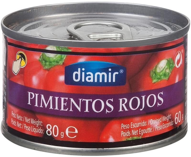 Diamir Lata Pimiento Morrón 80 gr