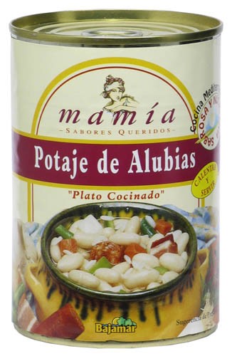 Mamía Potaje De Alubia Lata 400 gr