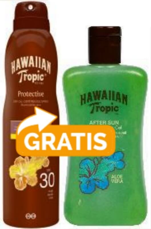 Hawaiian Tropic Aceite Solar Protector SPF 30 Glowing Protection 180 ml + After Sun Hidratante