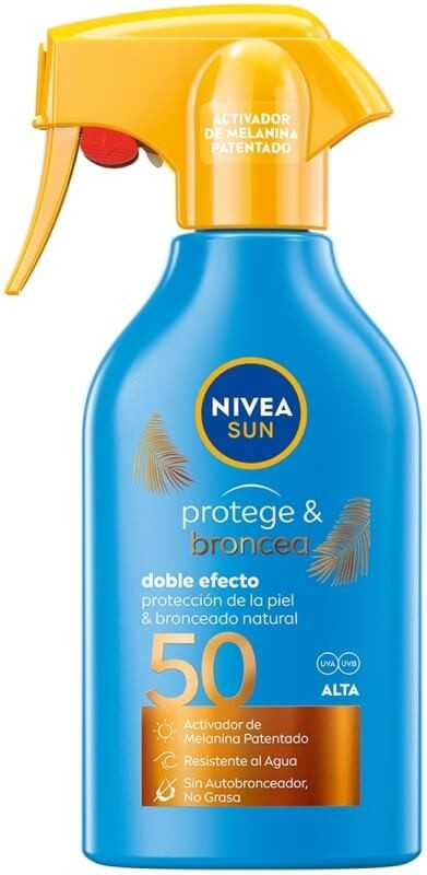 Nivea Loción Solar F50 Protege & Broncea 270 ml