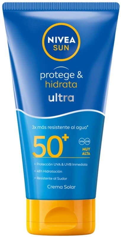 Nivea Leche Solar F50 Protege & Hidrata Ultra 150 ml