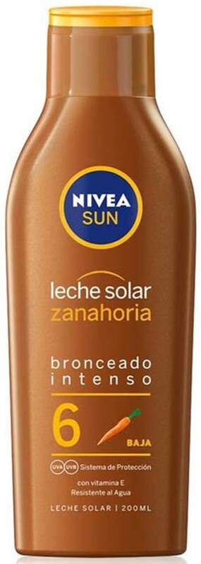 Nivea Sun Leche Solar FP6 Zanahoria 200 ml