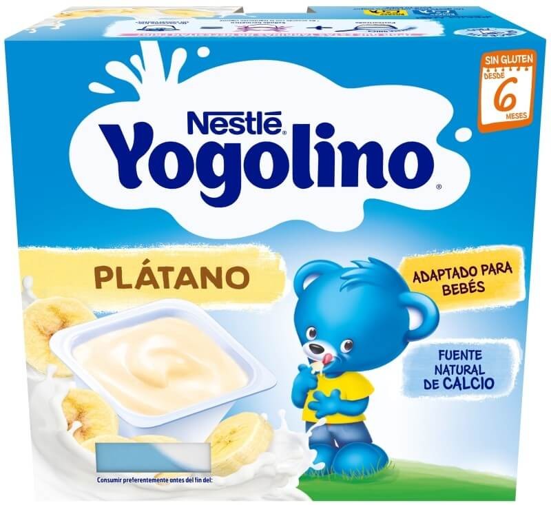 Nestlé Yogolino De Plátano 4 Unidades