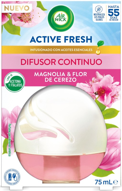 Air Wick Ambientador Continuo Magnolia & Flor de Cerezo 75 ml