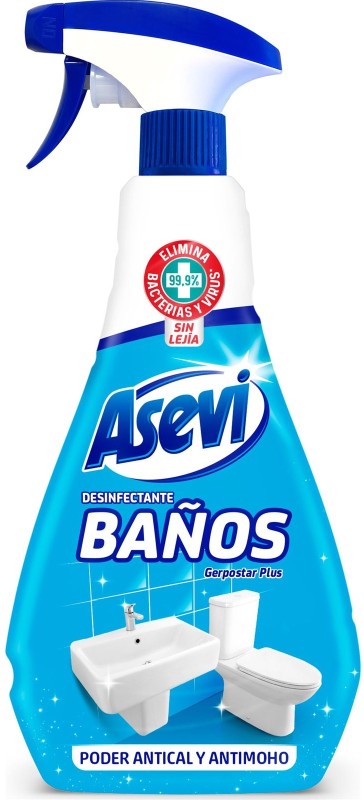 Asevi Gerpostar Plus Desinfectante Baños 720 ml