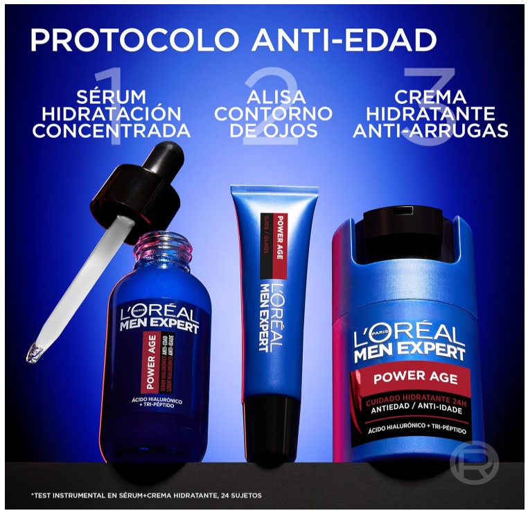 L’Oréal Men Expert Power Age Crema Hidratante Revitalizante 24H 50 ml