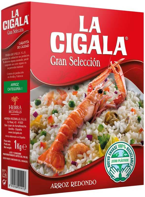 La Cigala Arroz Redondo Gran Selección 1 Kg
