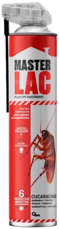Masterlac Plus DTF Rastreros Insecticida Laca 600 ml
