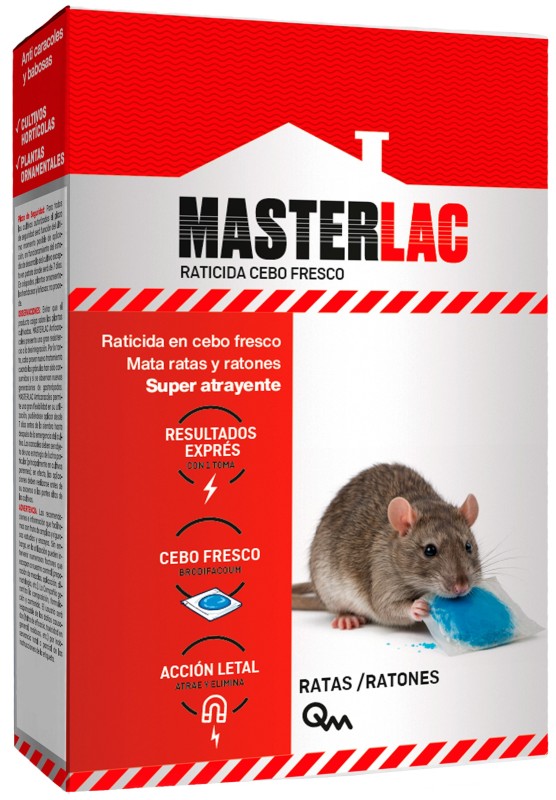Masterlac Raticida Cebo Fresco 150G