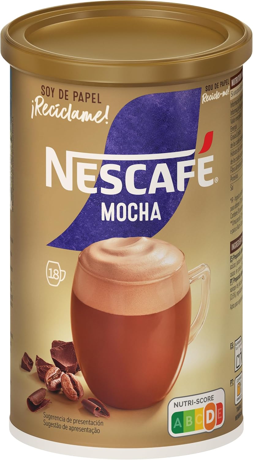 Nescafé Mocha Café Soluble Mezcla en Polvo 306G
