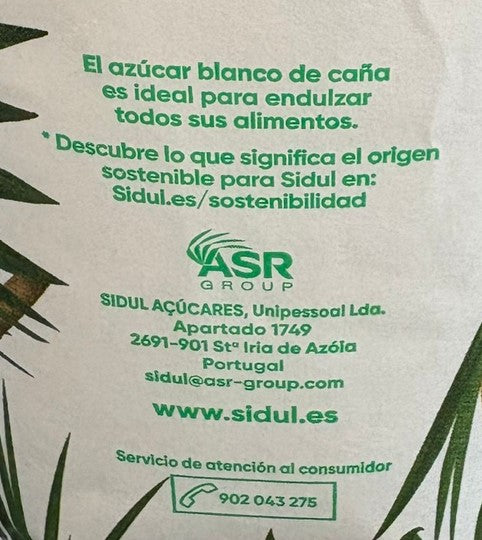 Sidul Azúcar Blanco de Caña Pack de 10 x 1Kg