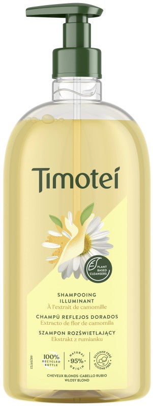 Timotei Reflejos Dorados Champú con Extracto de Camomila 750 ml